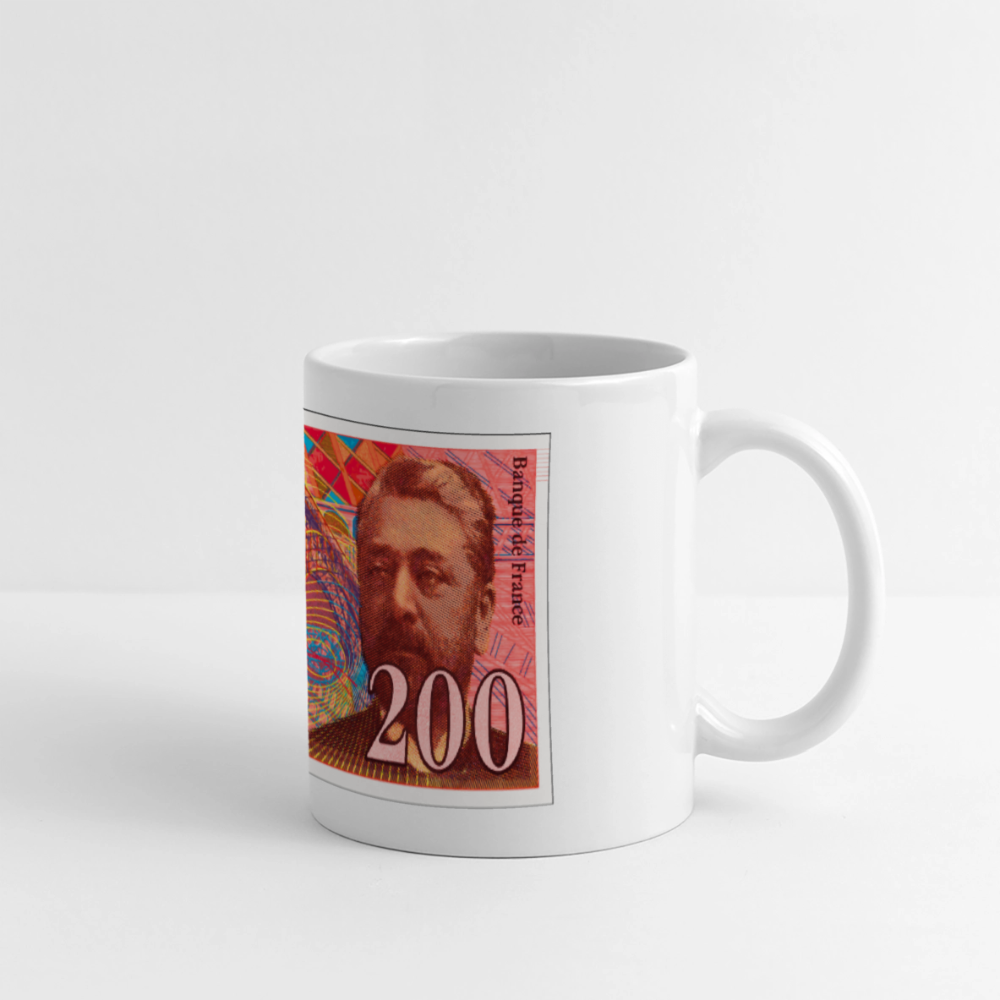 Mug 200 FRANCS Eiffel Céramique - white