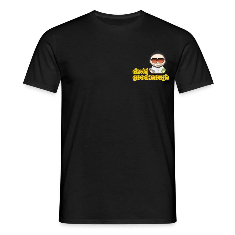 T-shirt Homme Noir David Goodenough SP2 Mini - noir