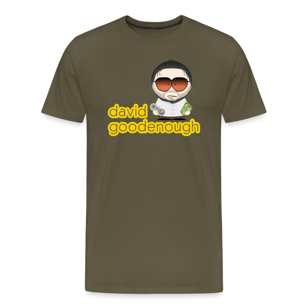 T-shirt Homme Kaki David Goodenough SP 2 - kaki