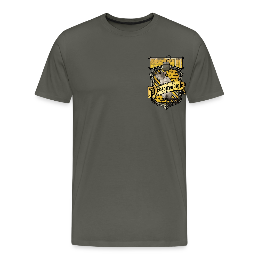 T-shirt Homme Gris PECEAIREDAIGLE Mini - asphalte