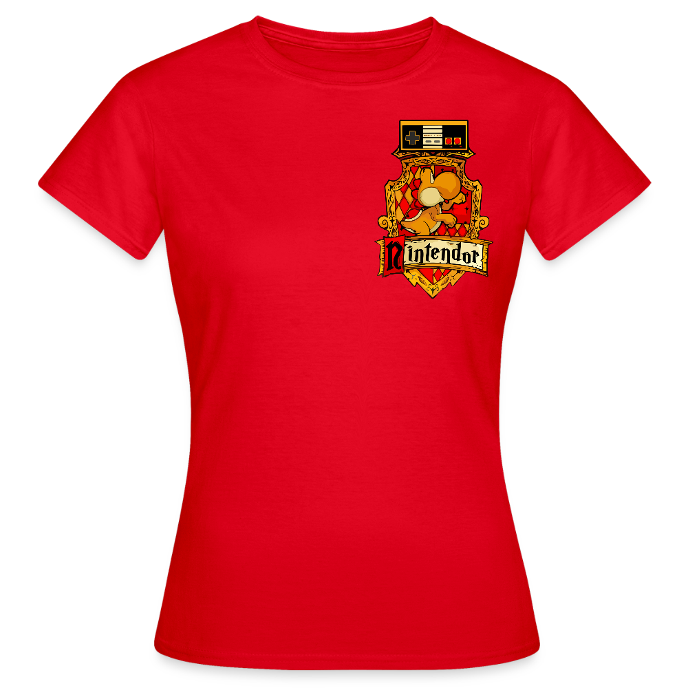 T-shirt Femme Rouge NINTENDOR Mini - rouge