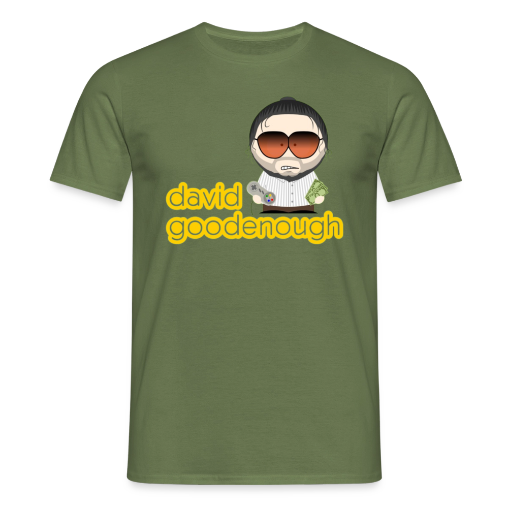 T-shirt Homme aki David Goodenough SP 2 - vert militaire
