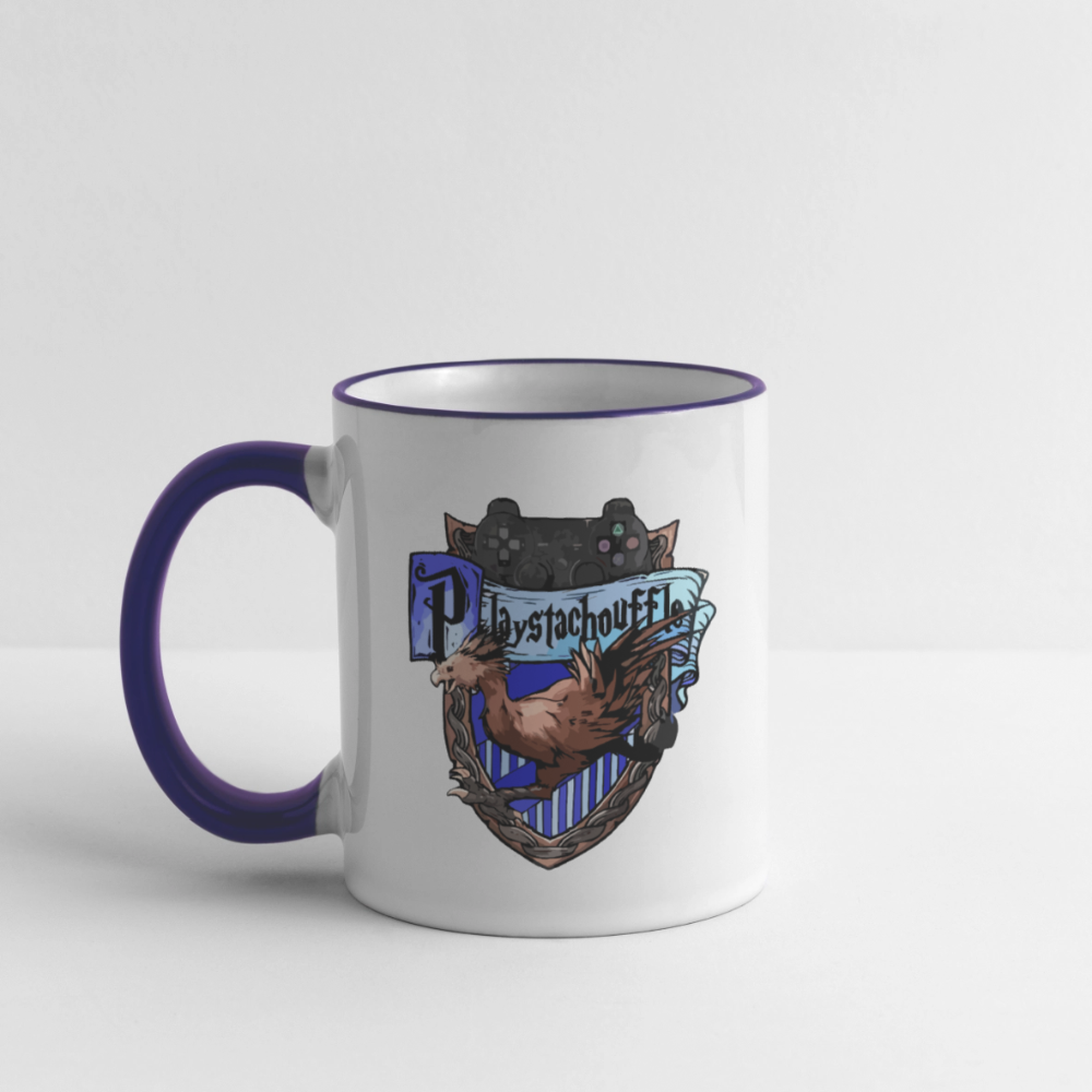 Mug Blanc Et Bleu PLAYSTACHOUFFLE - blanc/bleu cobalt