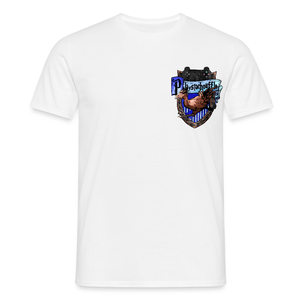 T-shirt Homme Blanc PLAYSTACHOUFFLE Mini - blanc