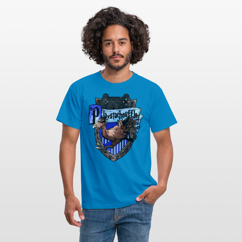 T-shirt Homme Bleu PLAYSTACHOUFFLE - Big Logo - bleu royal