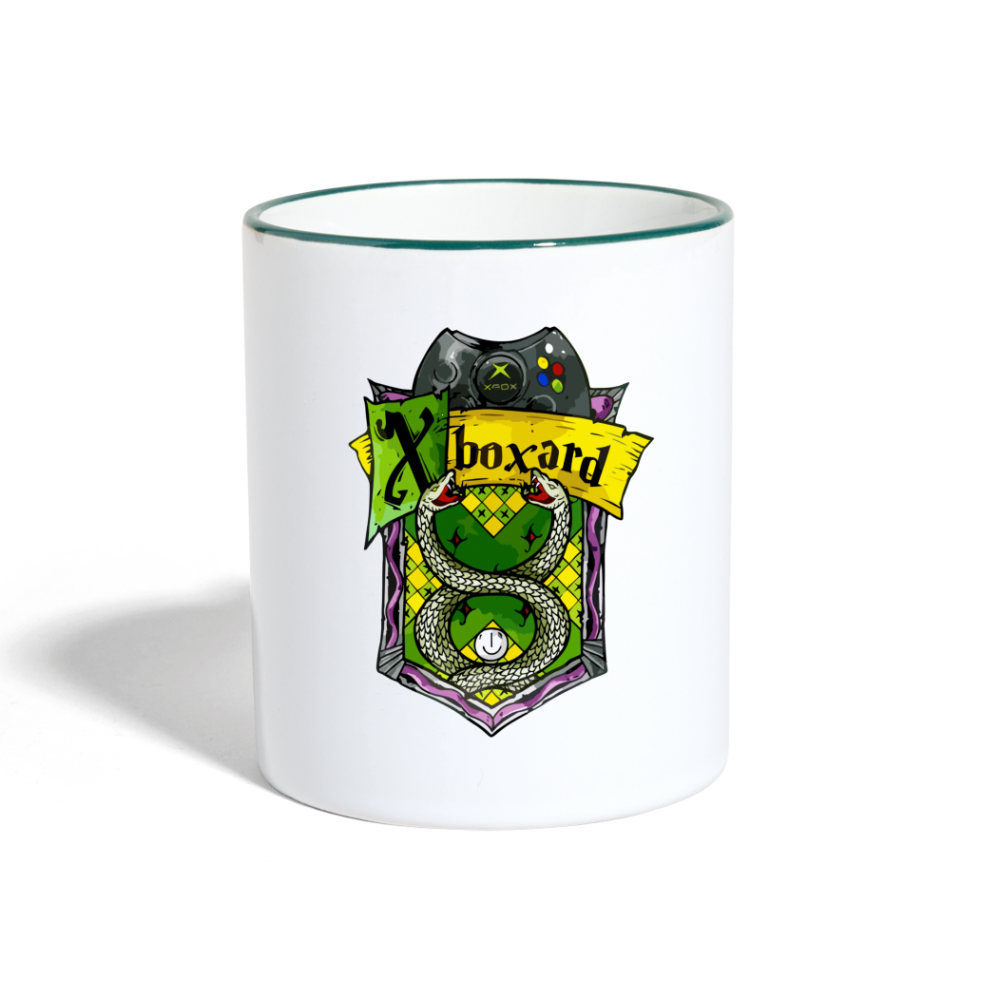 Mug Blanc Et Vert XBOXARD - blanc/vert foncé