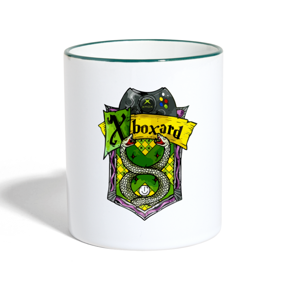 Mug Blanc Et Vert XBOXARD - blanc/vert foncé