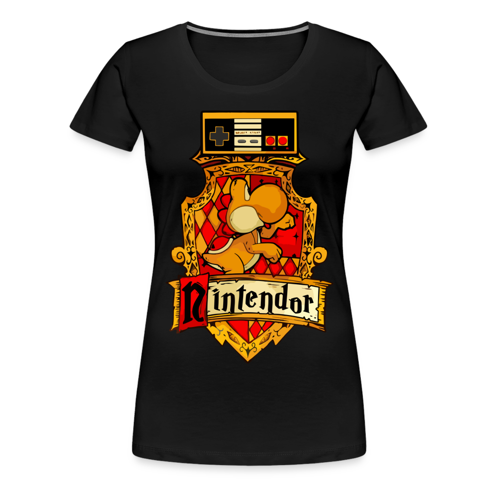 T-shirt Femme Noir NINTENDOR - Big Logo - noir