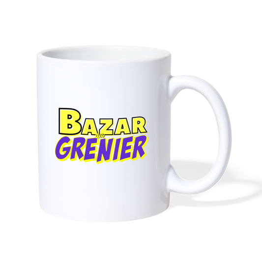 Mug Blanc Bazar Du Grenier - blanc