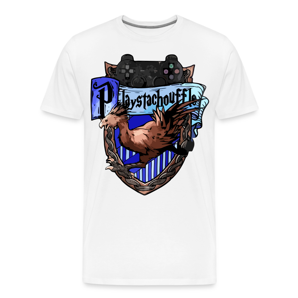T-shirt Homme Blanc PLAYSTACHOUFFLE - Big Logo - blanc