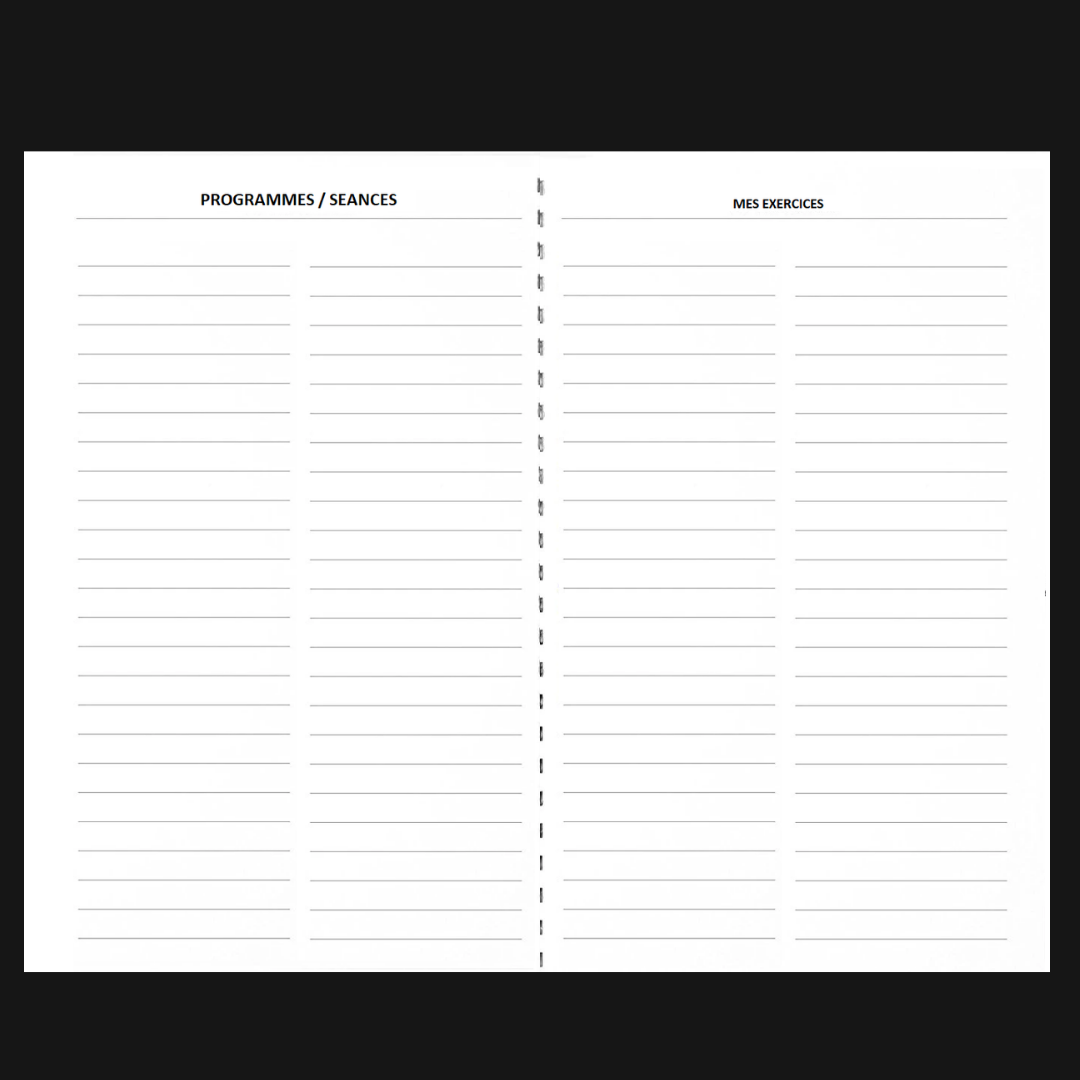 Le BDG Fitness Journal Format A5, 144 Pages