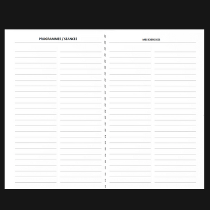 Le BDG Fitness Journal Format A5, 144 Pages