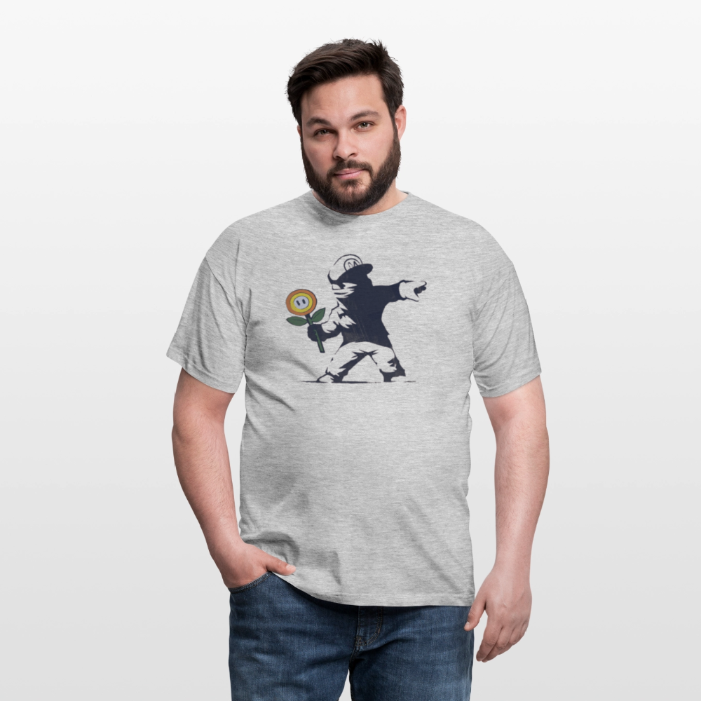 Mario X Banksy  Homme - heather grey