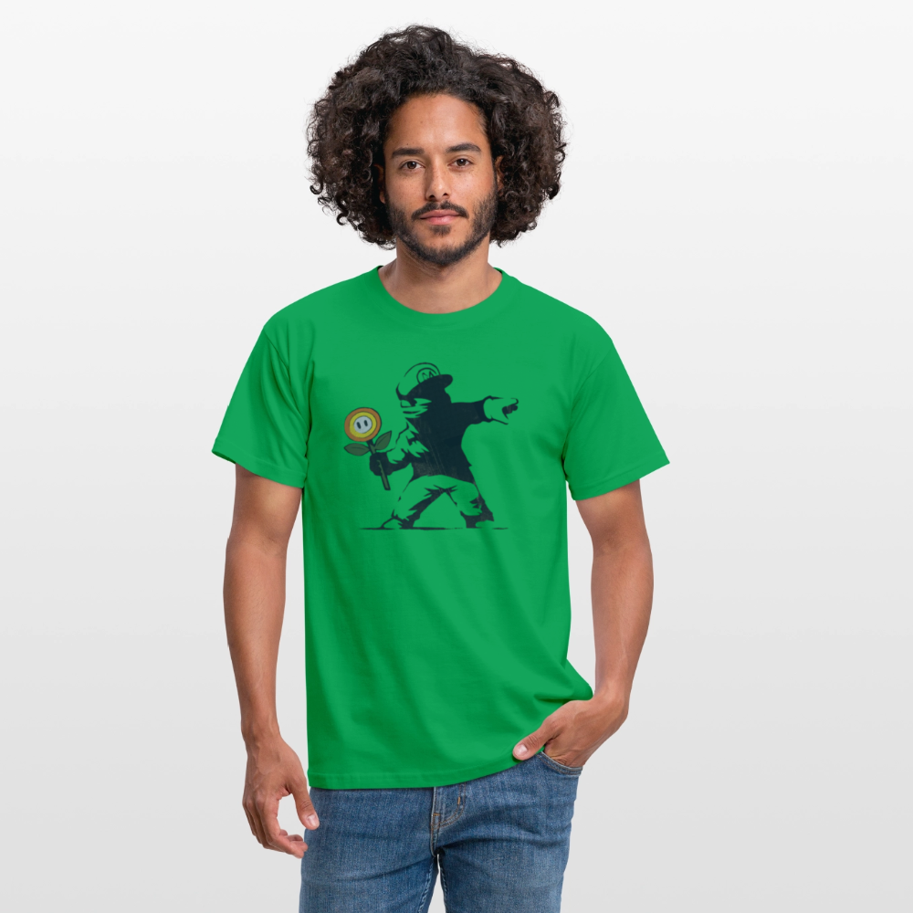Mario X Banksy  Homme - kelly green