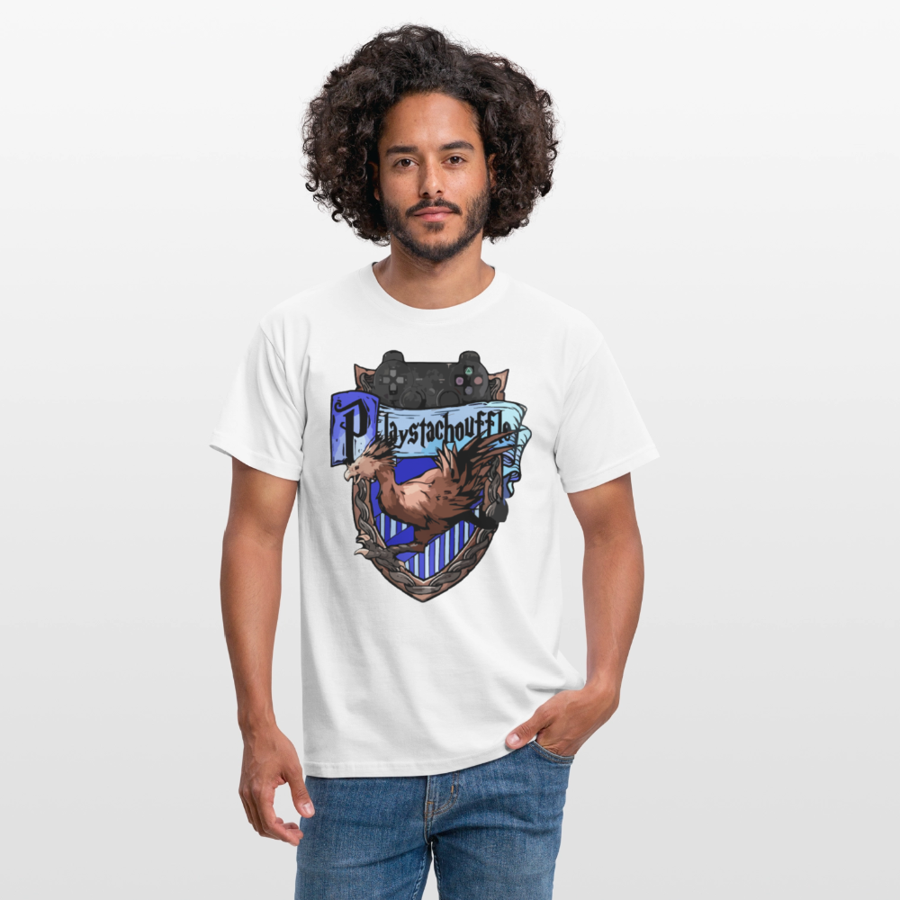 T-shirt Homme Blanc PLAYSTACHOUFFLE - Big Logo - blanc