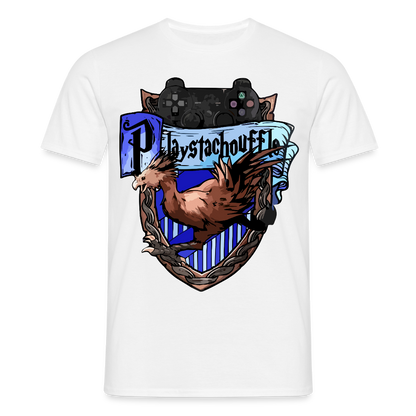 T-shirt Homme Blanc PLAYSTACHOUFFLE - Big Logo - blanc