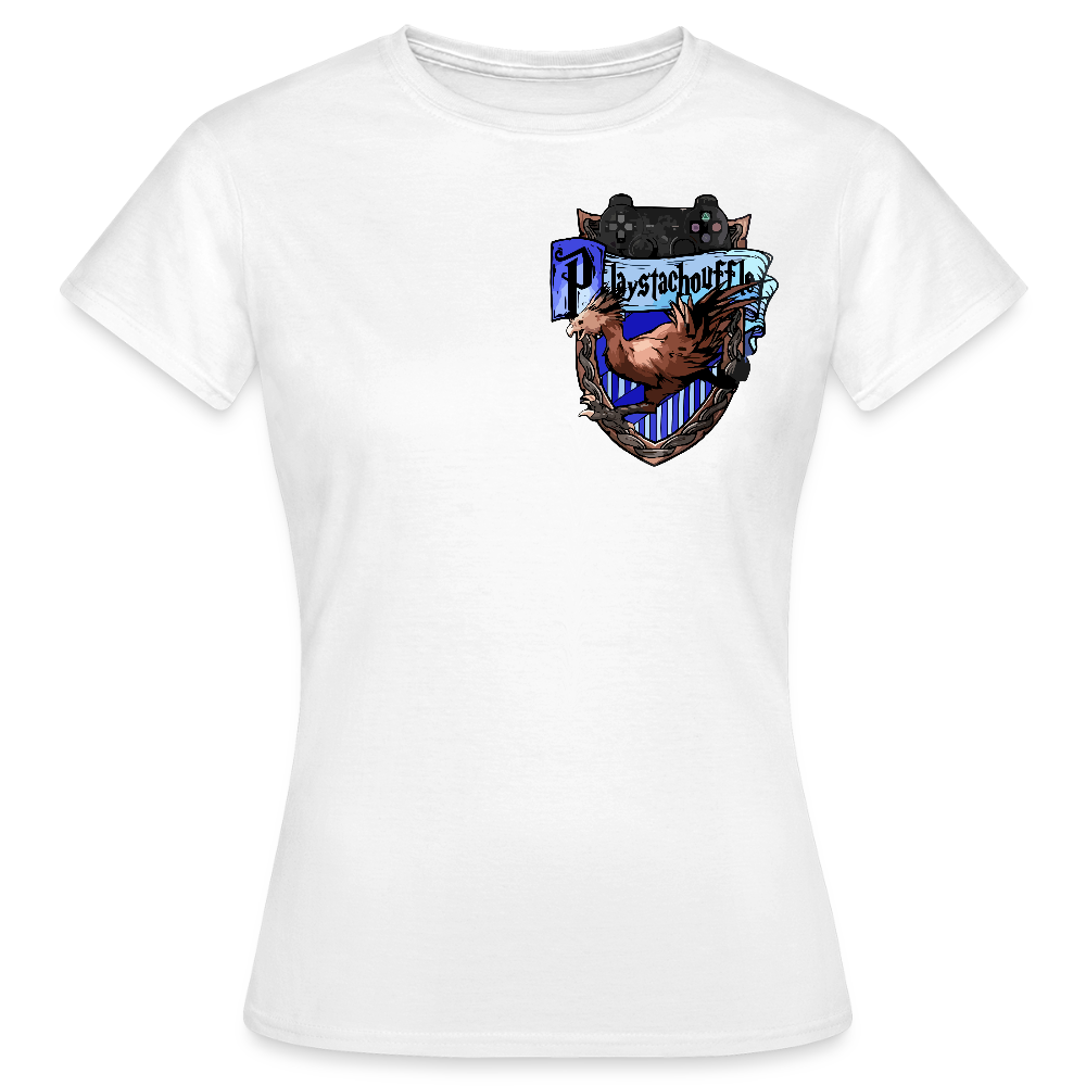 T-shirt Femme Blanc PLAYSTACHOUFFLE Mini - blanc