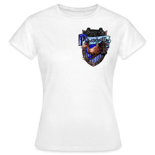 T-shirt Femme Blanc PLAYSTACHOUFFLE Mini - blanc