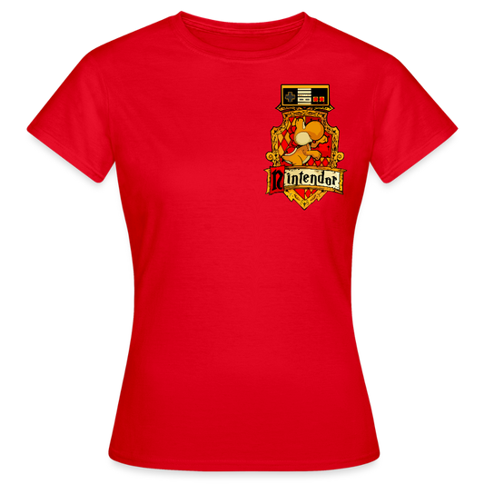 T-shirt Femme Rouge NINTENDOR Mini - rouge