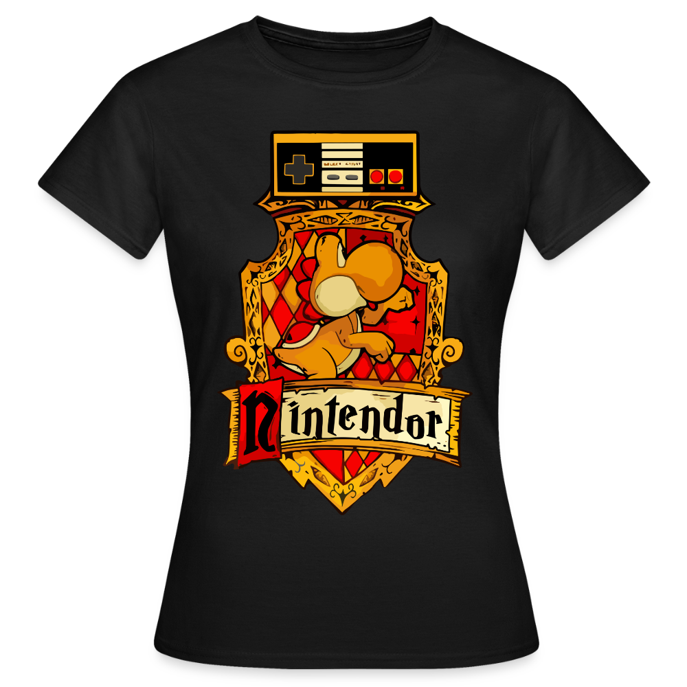 T-shirt Femme Noir NINTENDOR - Big Logo - noir