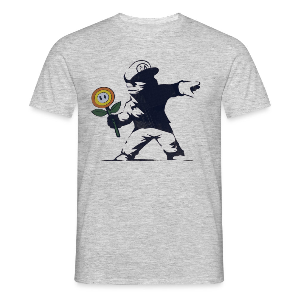 Mario X Banksy  Homme - heather grey