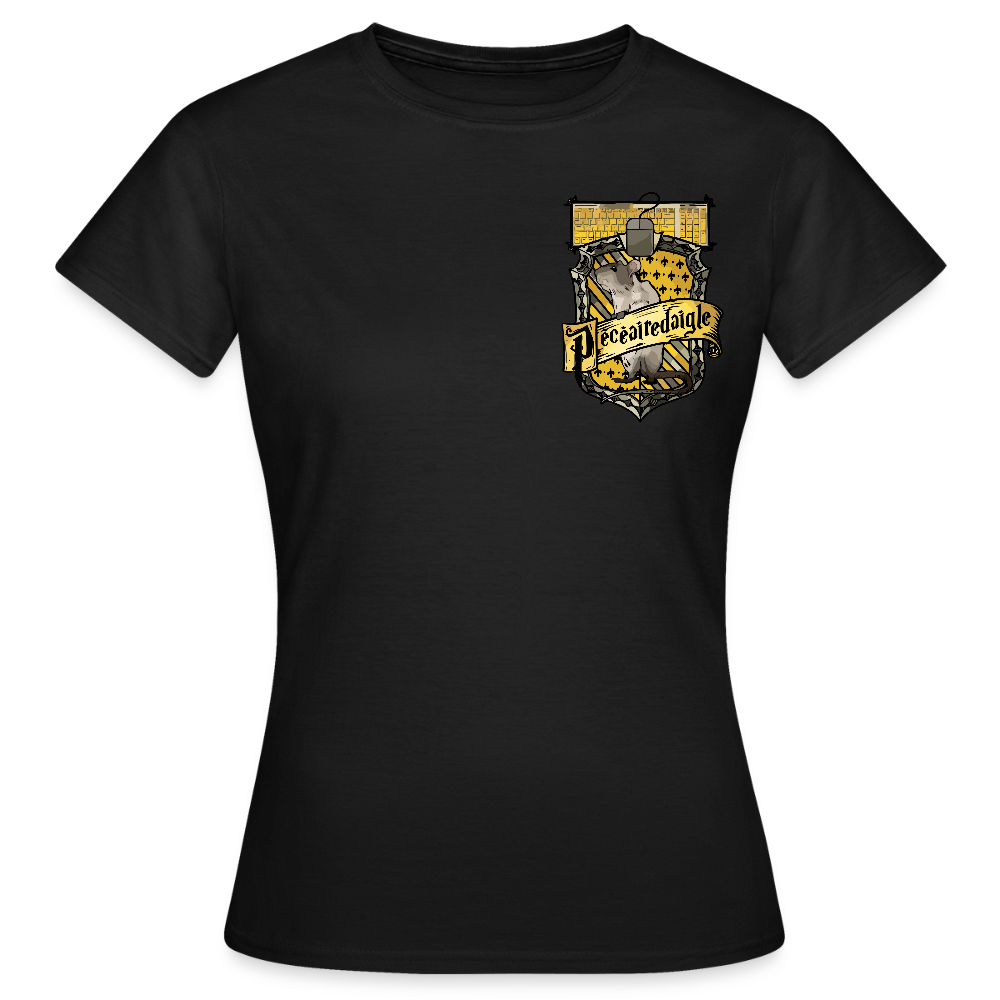 T-shirt Femme Noir PECEAIREDAIGLE Mini - noir