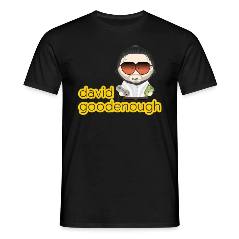 T-shirt  Homme Noir David Goodenough SP 2 - noir