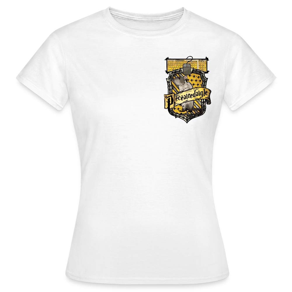 T-shirt Femme Blanc PECEAIREDAIGLE Mini - blanc