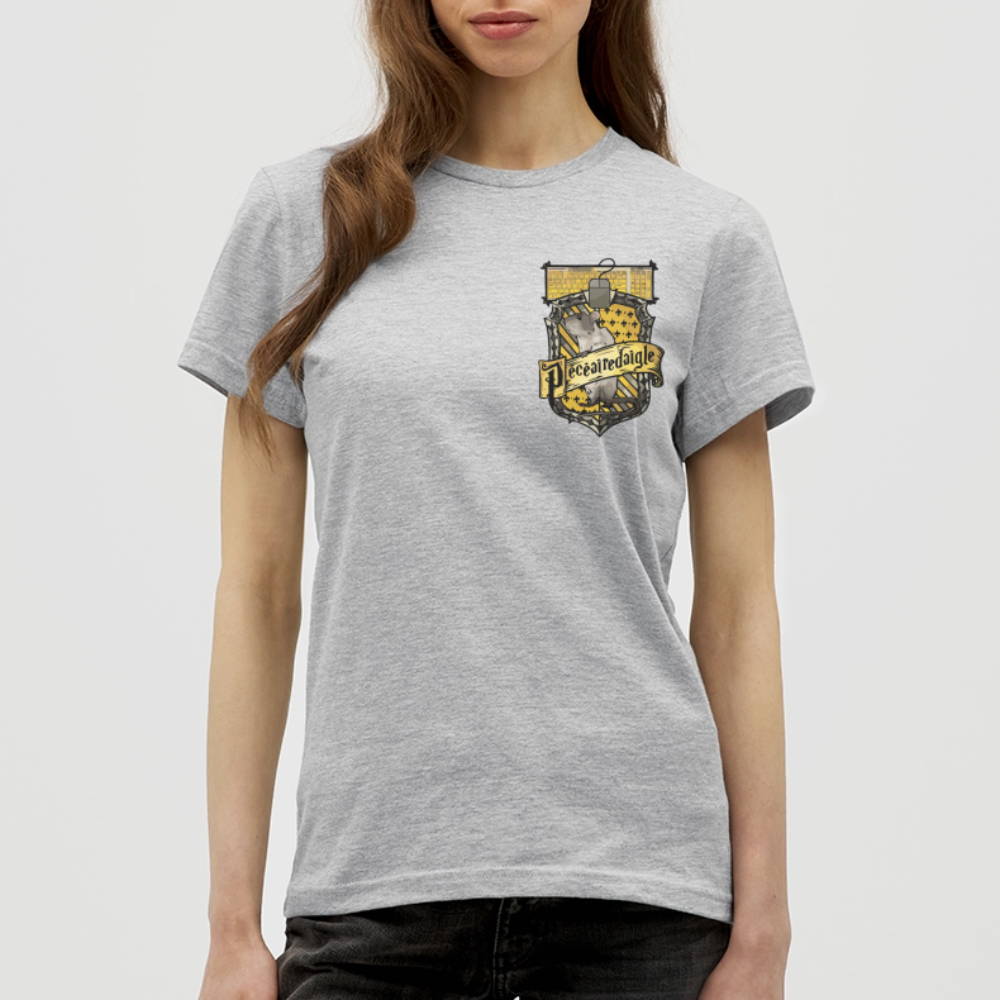 T-shirt Femme Gris Chiné PECEAIREDAIGLE Mini - gris chiné