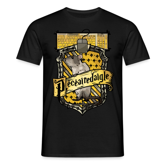 T-shirt Homme Noir PECEAIREDAIGLE - Big Logo - noir