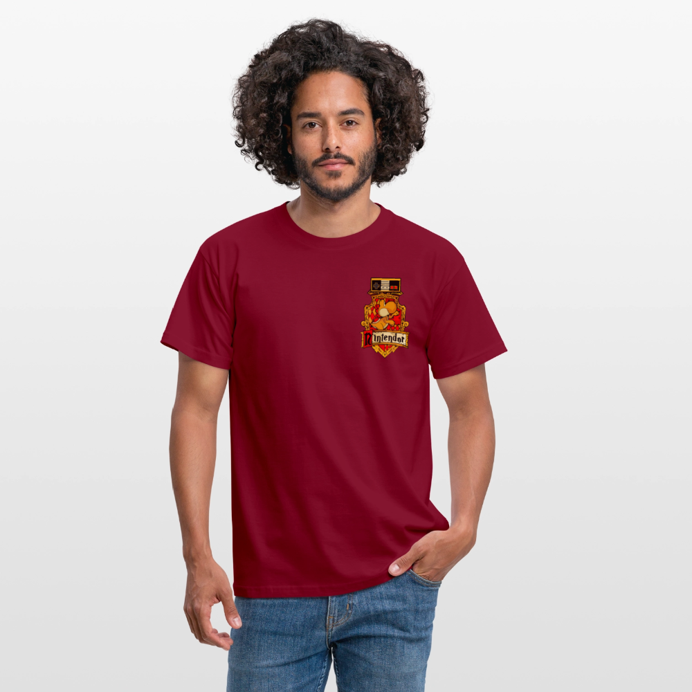 T-shirt Homme Rouge Bordeaux Chiné NINTENDOR Mini - rouge brique