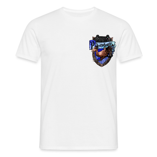 T-shirt Homme Blanc PLAYSTACHOUFFLE Mini - blanc