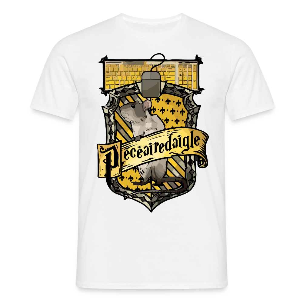 T-shirt Homme Blanc PECEAIREDAIGLE - Big Logo - blanc