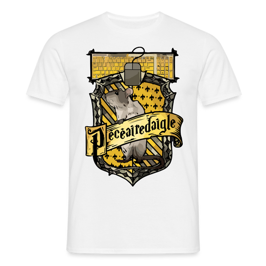 T-shirt Homme Blanc PECEAIREDAIGLE - Big Logo - blanc