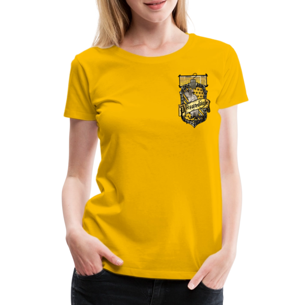 T-shirt Femme Jaune PECEAIREDAIGLE Mini - jaune soleil
