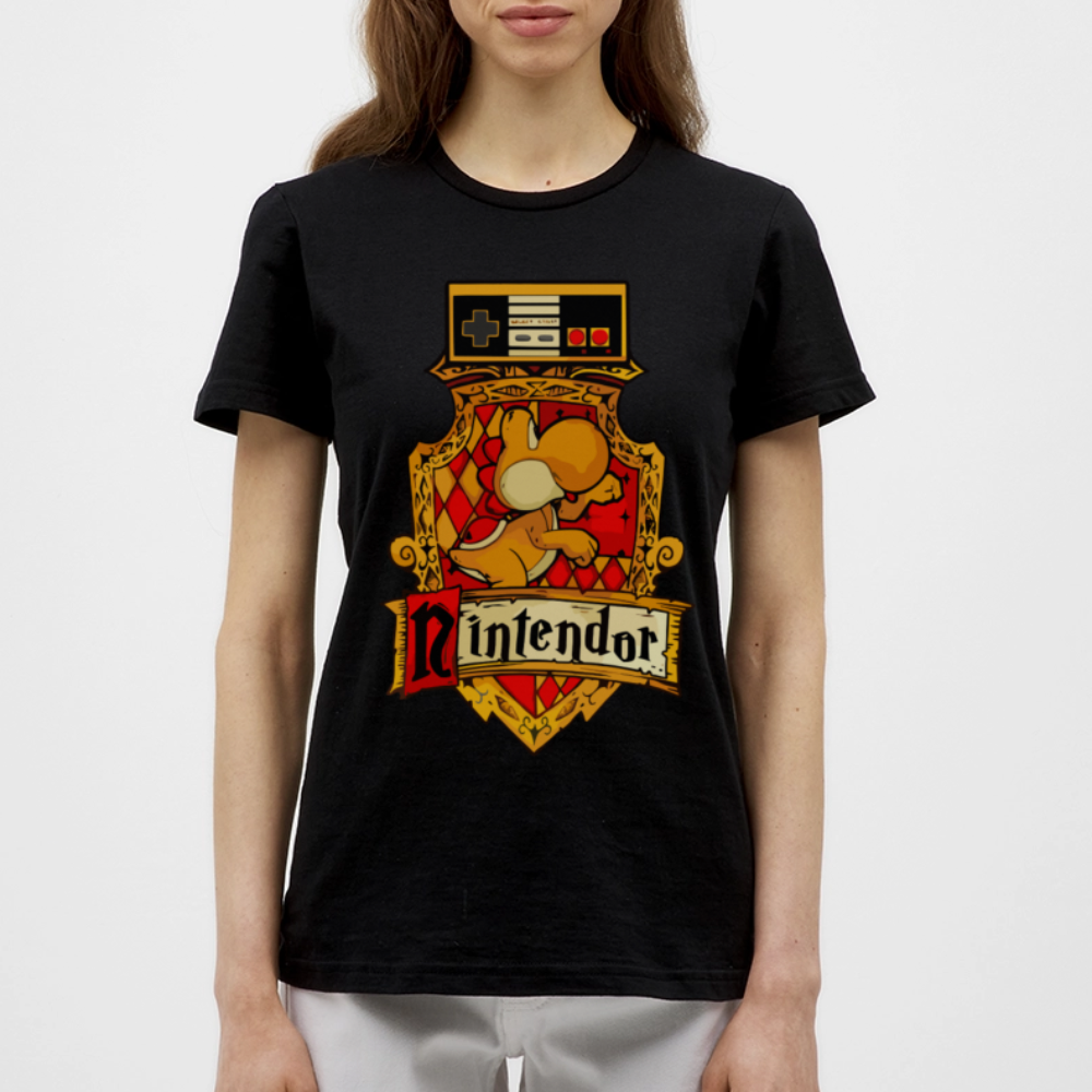 T-shirt Femme Noir NINTENDOR - Big Logo - noir