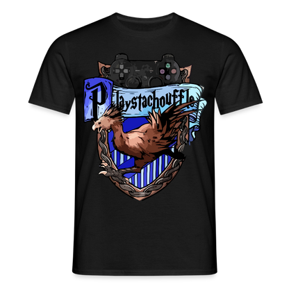 T-shirt Homme Noir PLAYSTACHOUFFLE - Big Logo - noir