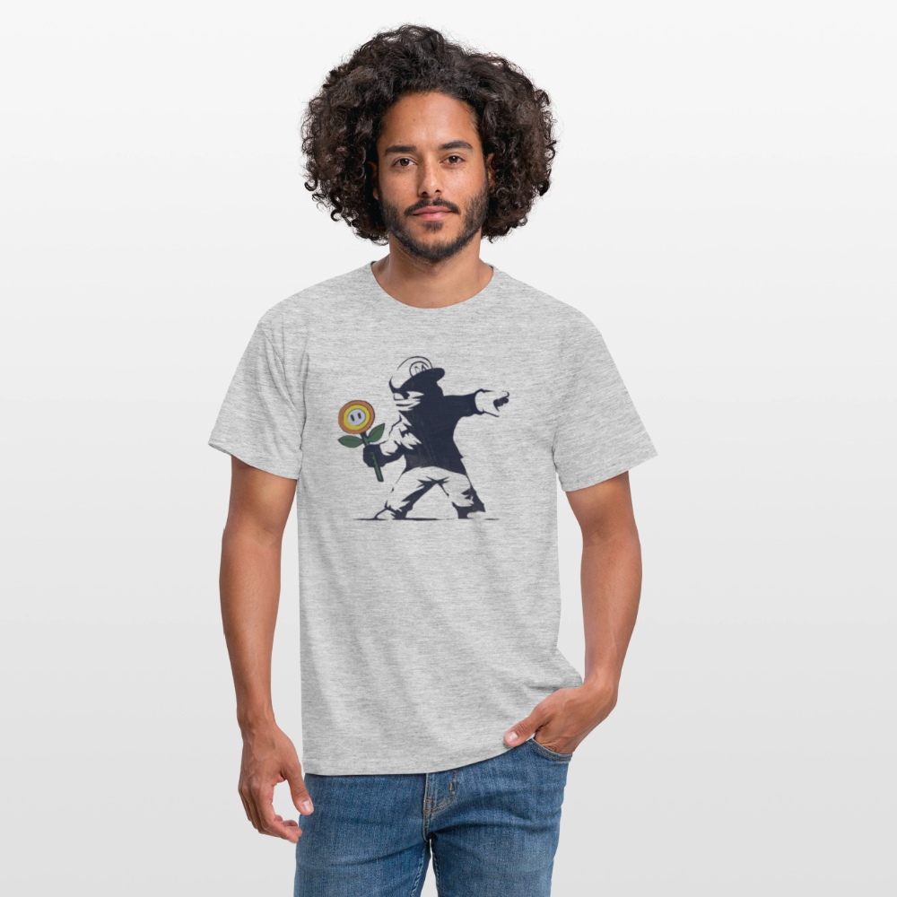 Mario X Banksy  Homme - heather grey
