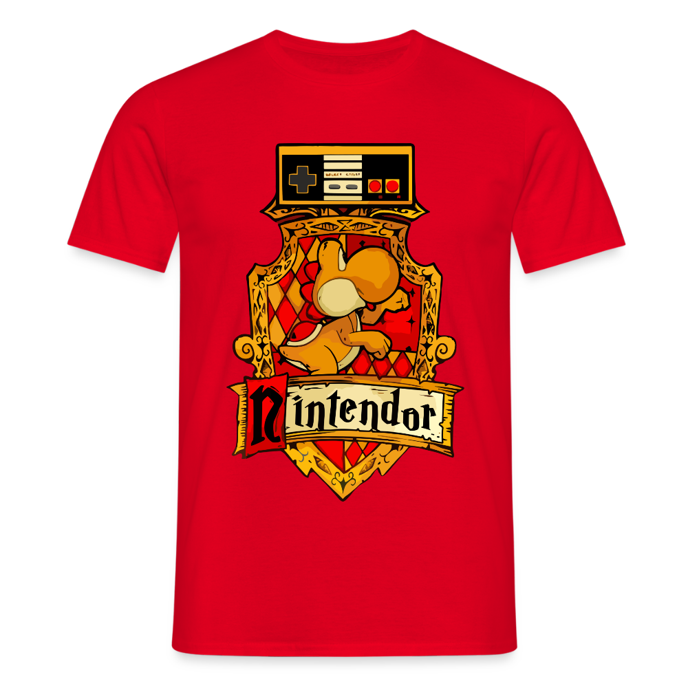 T-shirt Homme Rouge NINTENDOR - Big Logo - rouge