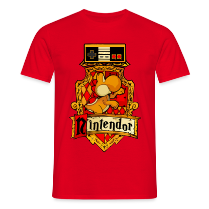 T-shirt Homme Rouge NINTENDOR - Big Logo - rouge