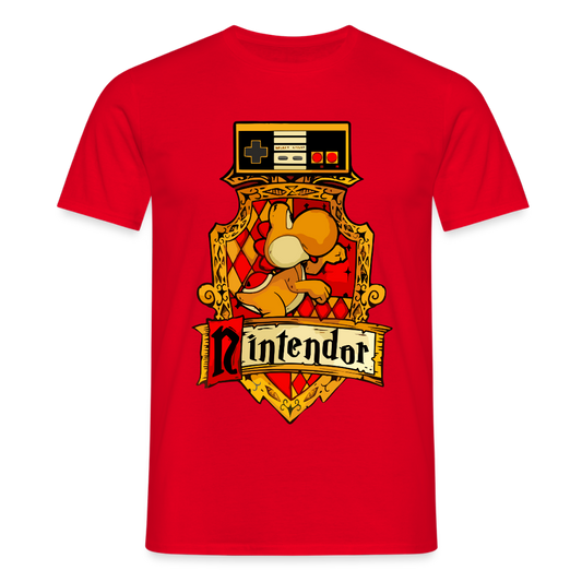 T-shirt Homme Rouge NINTENDOR - Big Logo - rouge