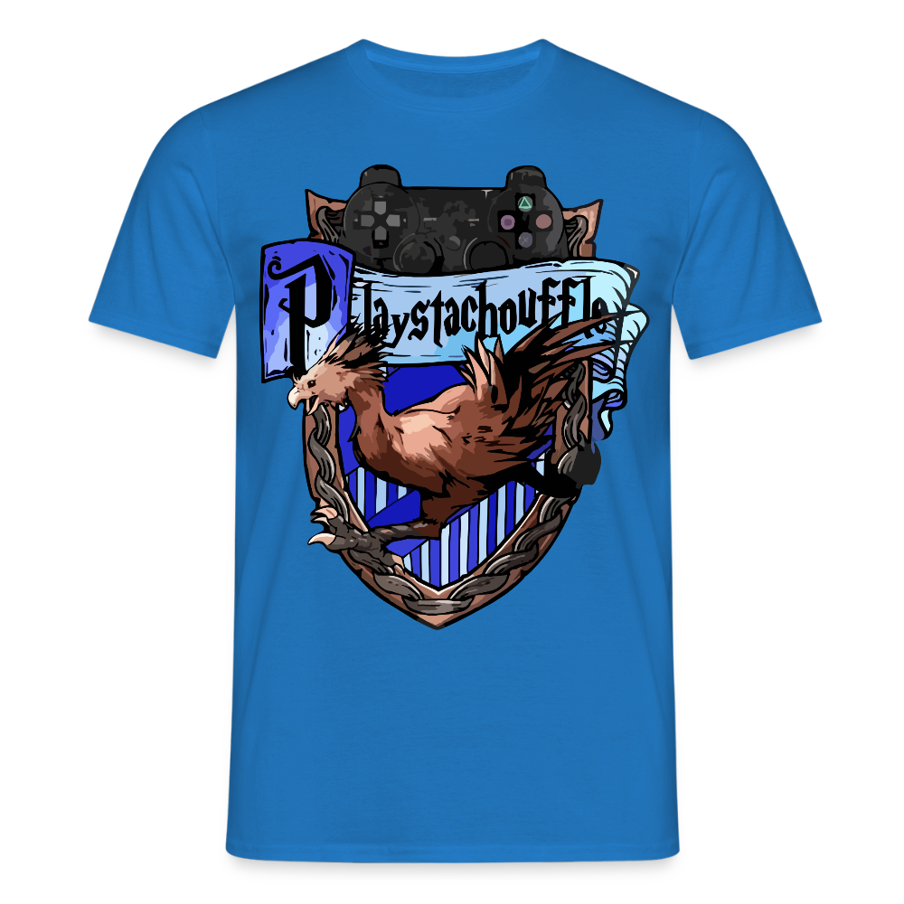 T-shirt Homme Bleu PLAYSTACHOUFFLE - Big Logo - bleu royal