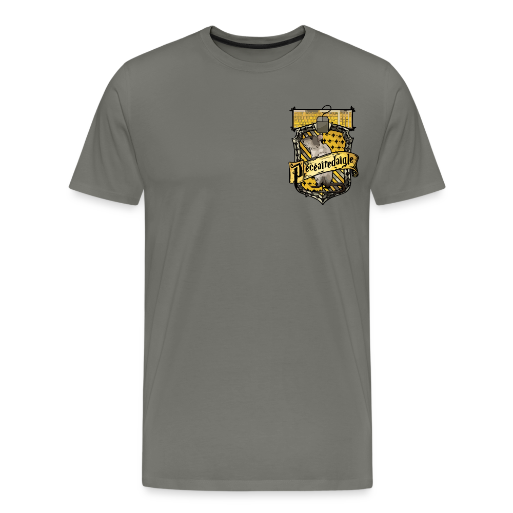 T-shirt Homme Gris PECEAIREDAIGLE Mini - asphalte