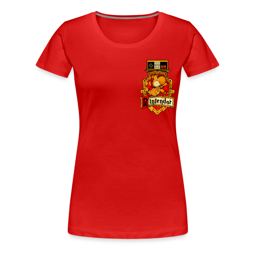 T-shirt Femme Rouge NINTENDOR Mini - rouge