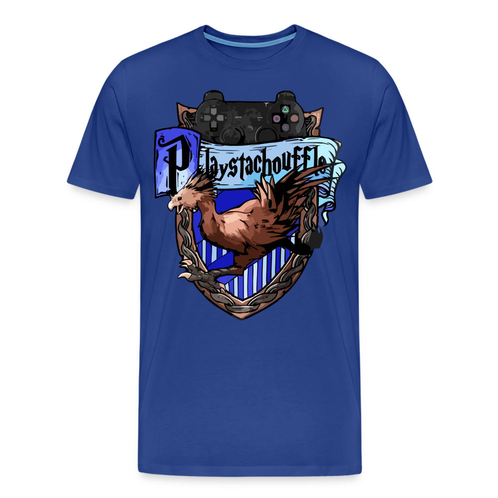 T-shirt Homme Bleu PLAYSTACHOUFFLE - Big Logo - bleu roi